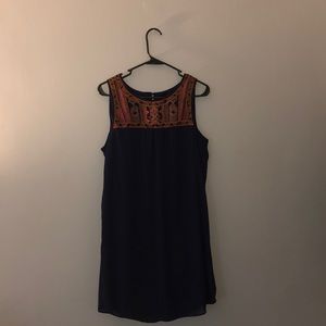 Navy blue tank-top dress! Beautiful color!